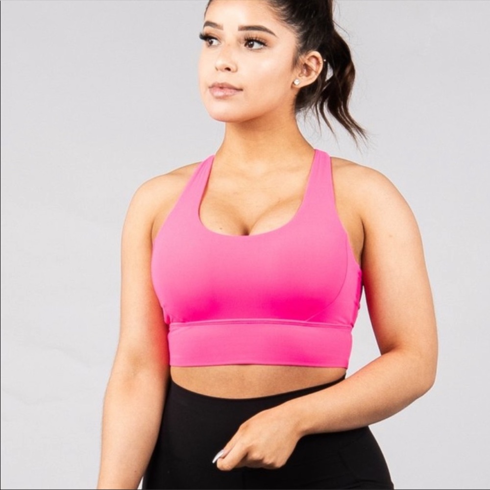 Buffbunny Collection Rosa Bra (V1-2019) - Hot Pink size L